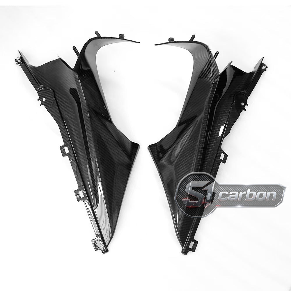 S1carbon BMW S1000RR 2026-2019 Carbon Fiber Dash Board Upper Side Fairings – 100% Dry Carbon