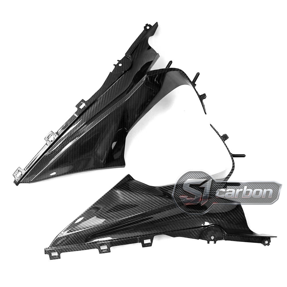 S1carbon BMW S1000RR 2026-2019 Carbon Fiber Dash Board Upper Side Fairings – 100% Dry Carbon