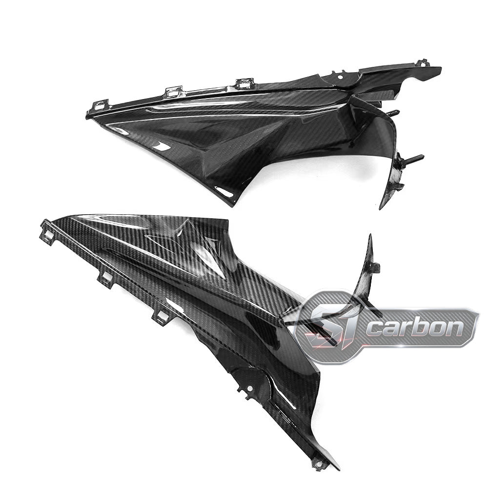S1carbon BMW S1000RR 2026-2019 Carbon Fiber Dash Board Upper Side Fairings – 100% Dry Carbon