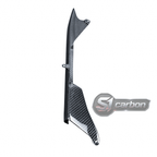 S1carbon Kawasaki ZX6R 2020-2026 Carbon Fiber Chain Guard – 100% Dry Carbon