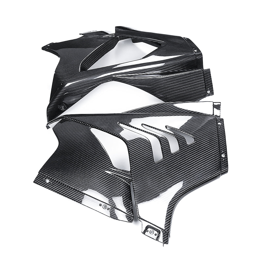 S1carbon BMW M1000RR 2022-2024 Carbon Fiber Side Fairing – 100% Dry Carbon