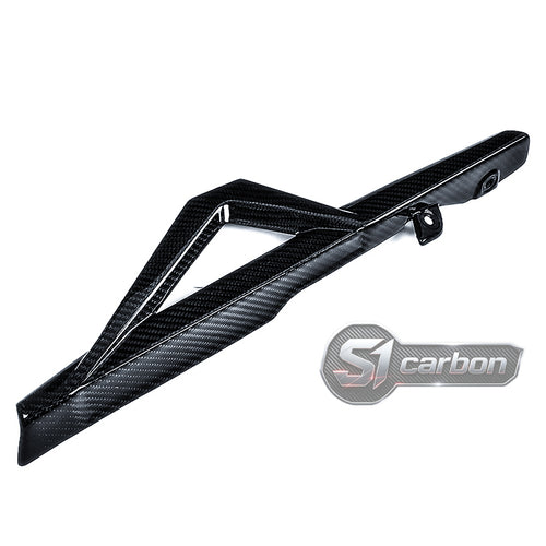 S1carbon Aprilia RSV4 2021-2026 Carbon Fiber Chain Guard – 100% Dry Carbon