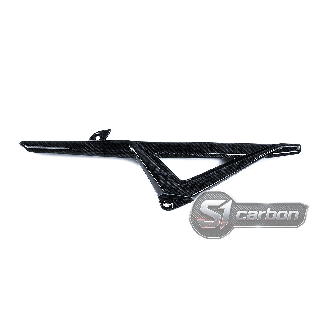 S1carbon Aprilia RSV4 2021-2026 Carbon Fiber Chain Guard – 100% Dry Carbon