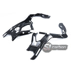 S1carbon BMW S1000RR S1000R M1000RR M1000R 2026-2021 Carbon Fiber Frame Cover – 100% Dry Carbon