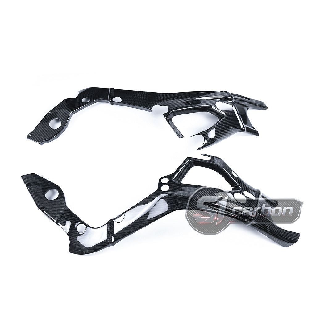 S1carbon BMW S1000RR S1000R M1000RR M1000R 2026-2021 Carbon Fiber Frame Cover – 100% Dry Carbon