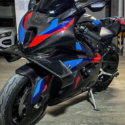 S1carbon BMW M1000RR 2025-2026 Carbon Fiber Front Fairing – 100% Dry Carbon