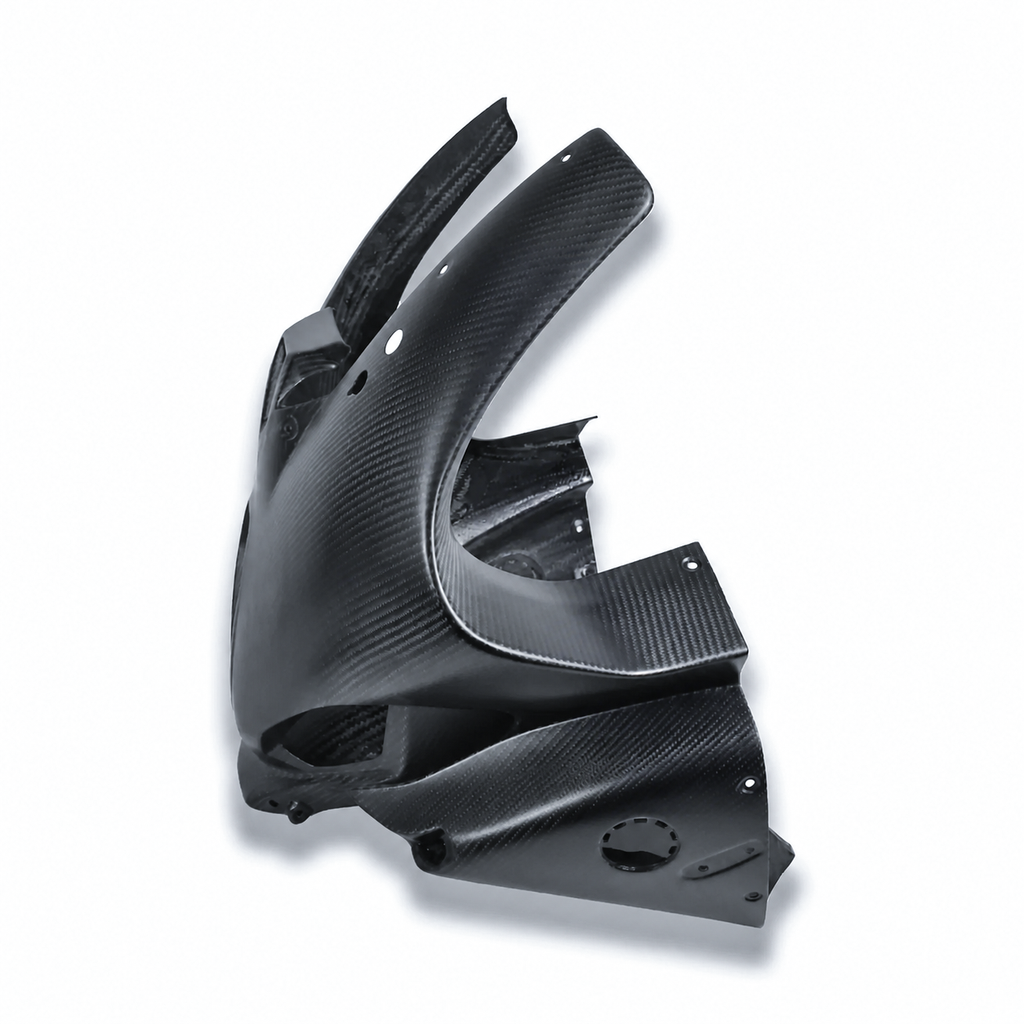 S1carbon BMW M1000RR 2025-2026 Carbon Fiber Front Fairing – 100% Dry Carbon