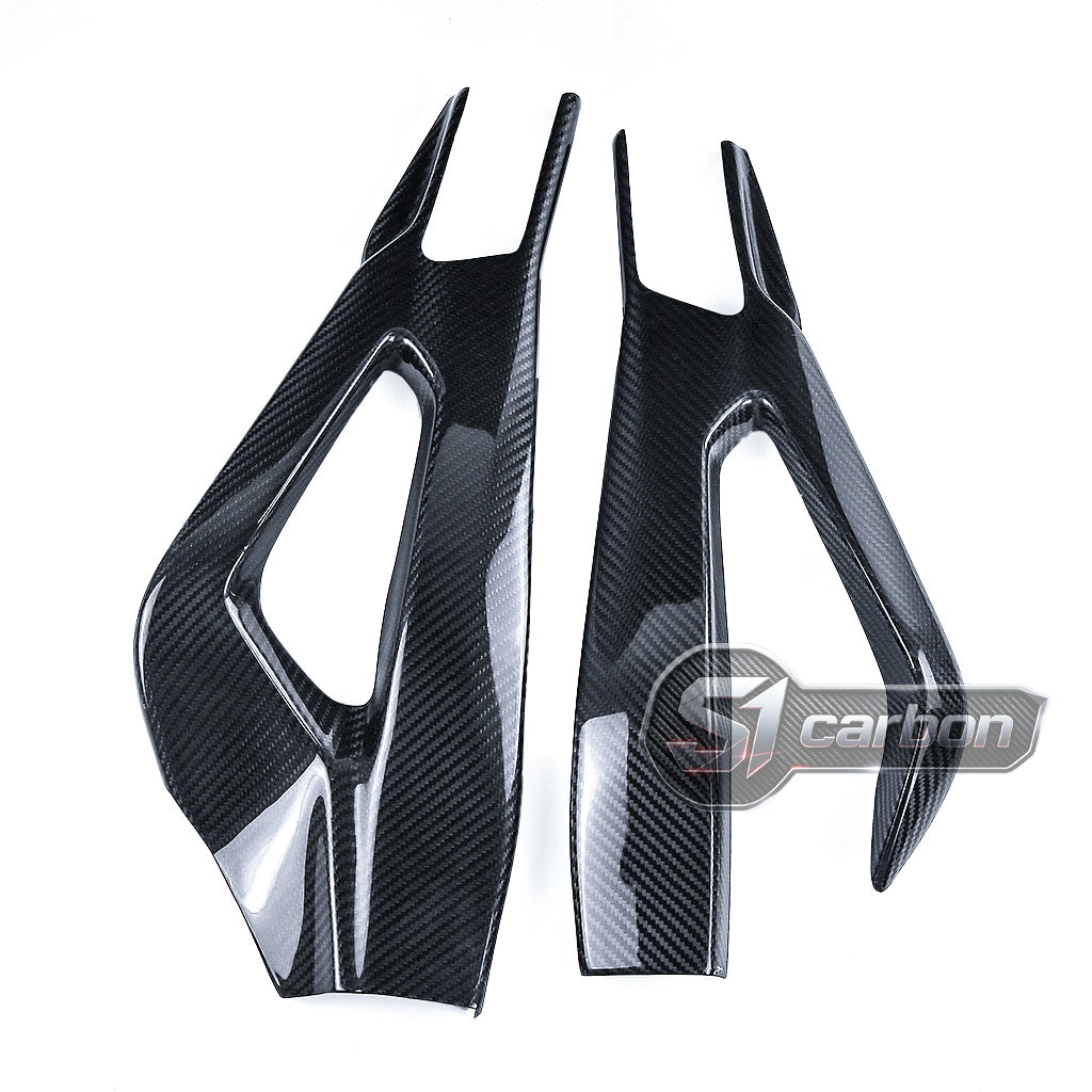 S1carbon BMW S1000RR M1000RR S1000R M1000R 2021-2026 Carbon Fiber Swingarm Cover – 100% Dry Carbon