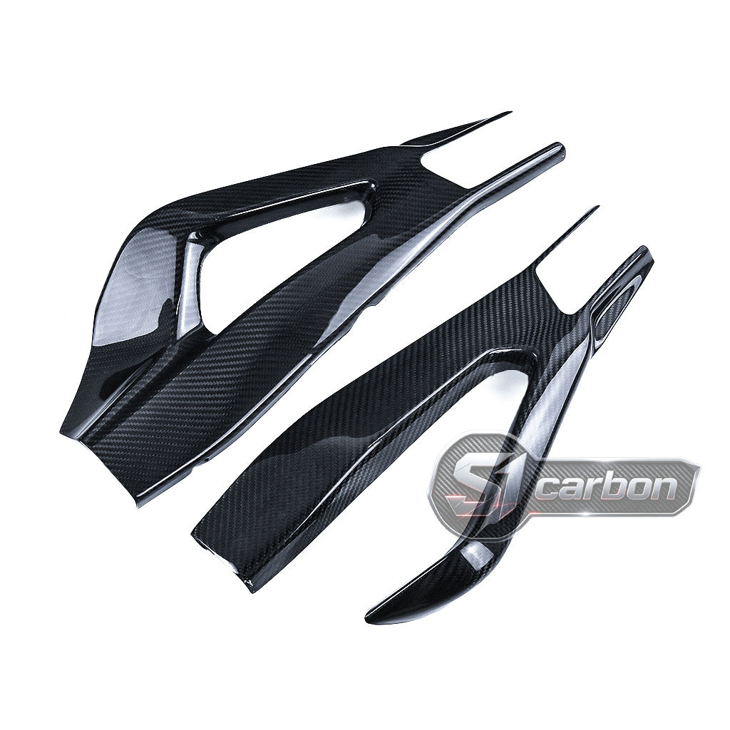 S1carbon BMW S1000RR M1000RR S1000R M1000R 2021-2026 Carbon Fiber Swingarm Cover – 100% Dry Carbon