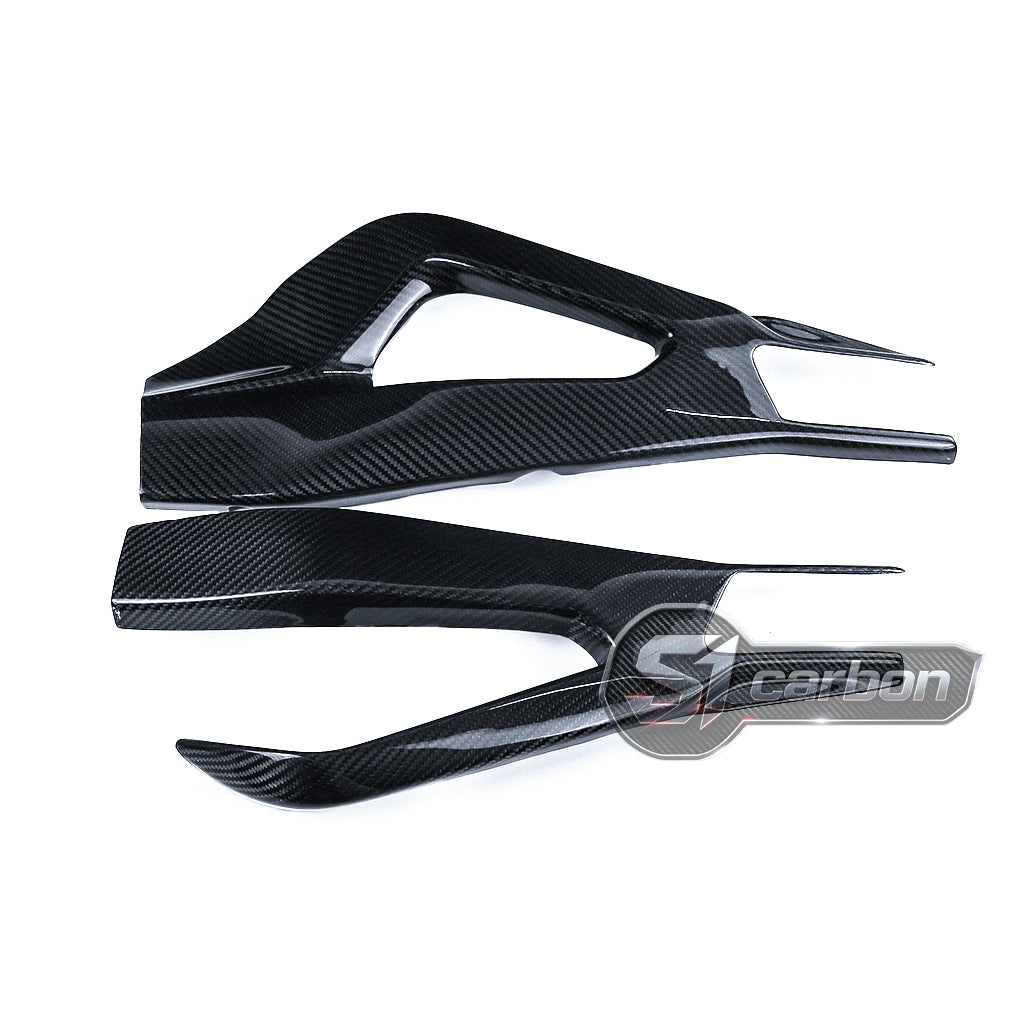 S1carbon BMW S1000RR M1000RR S1000R M1000R 2021-2026 Carbon Fiber Swingarm Cover – 100% Dry Carbon