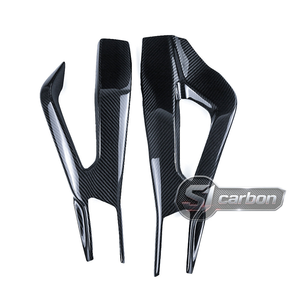 S1carbon BMW S1000RR M1000RR S1000R M1000R 2021-2026 Carbon Fiber Swingarm Cover – 100% Dry Carbon