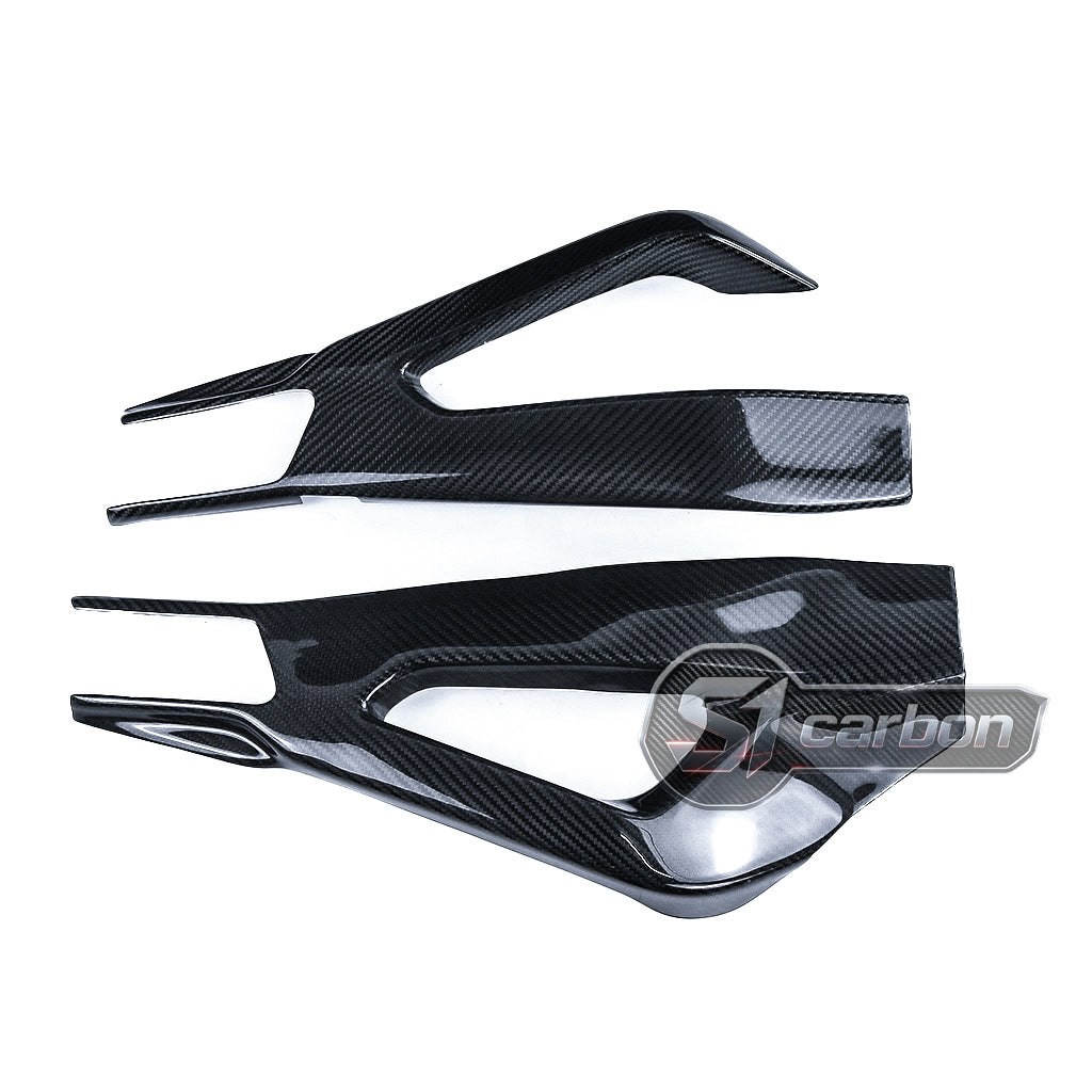 S1carbon BMW S1000RR M1000RR S1000R M1000R 2021-2026 Carbon Fiber Swingarm Cover – 100% Dry Carbon