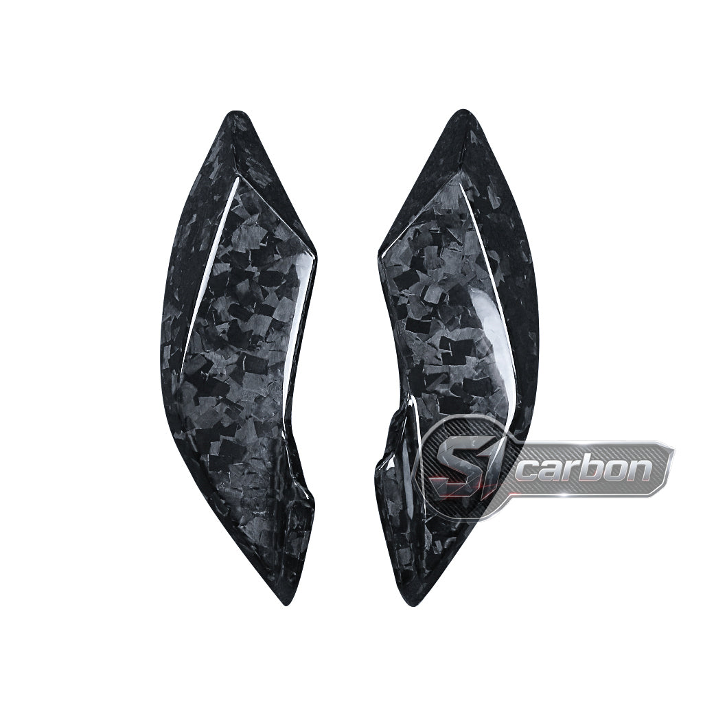 S1carbon BMW S1000R 2021-2024 Carbon Fiber Headlight Side Panels – 100% Dry Carbon