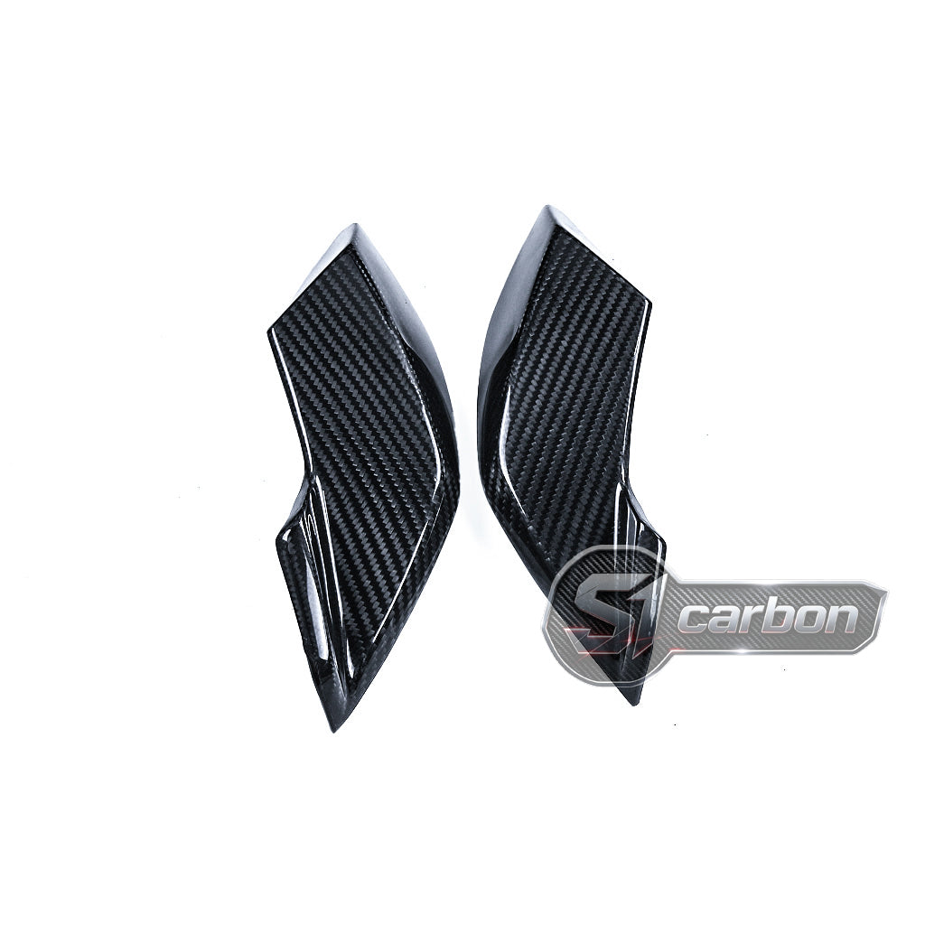S1carbon BMW S1000R 2021-2024 Carbon Fiber Headlight Side Panels – 100% Dry Carbon