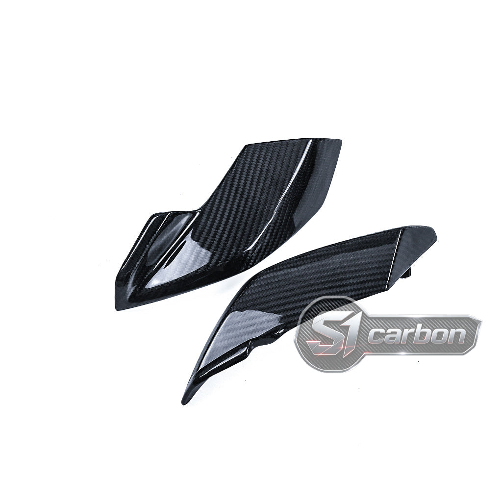 S1carbon BMW S1000R 2021-2024 Carbon Fiber Headlight Side Panels – 100% Dry Carbon