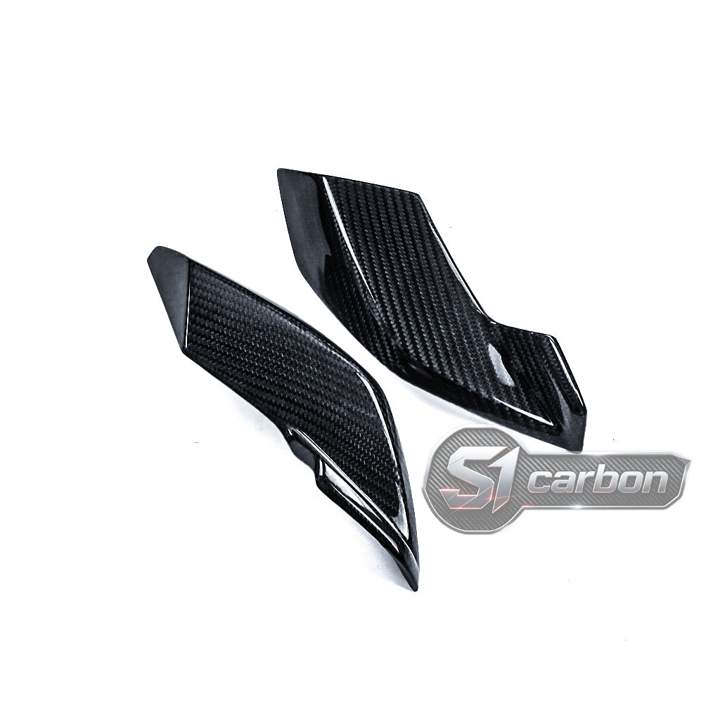 S1carbon BMW S1000R 2021-2024 Carbon Fiber Headlight Side Panels – 100% Dry Carbon