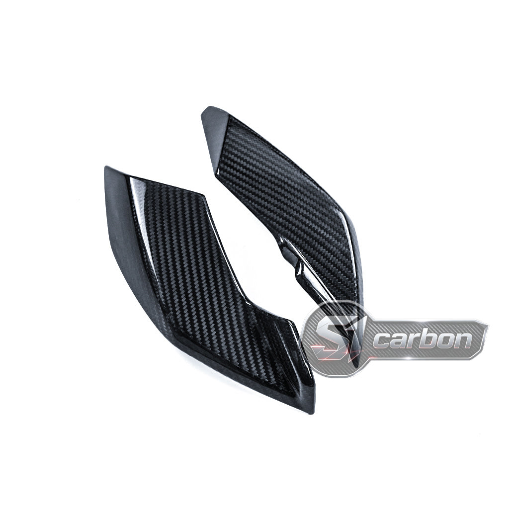 S1carbon BMW S1000R 2021-2024 Carbon Fiber Headlight Side Panels – 100% Dry Carbon