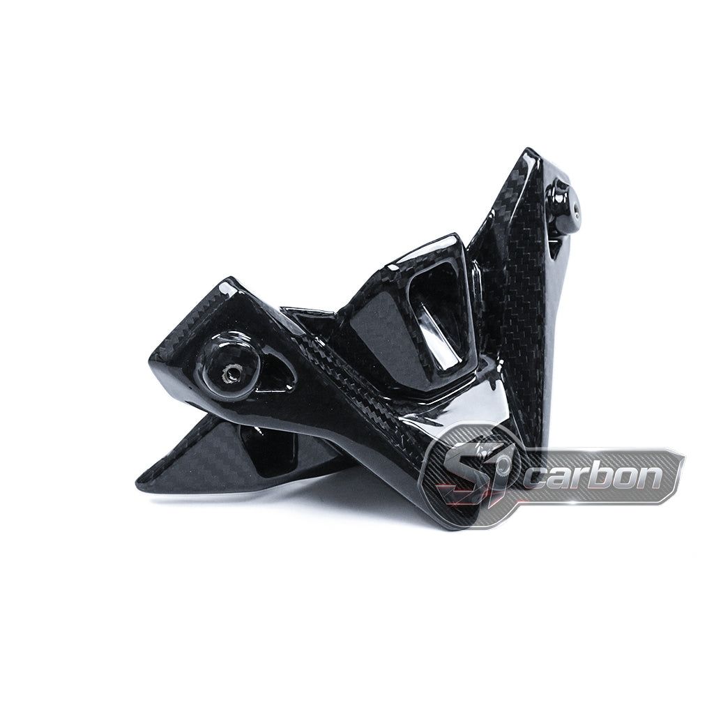 S1carbon BMW S1000R 2021-2024 Carbon Fiber Windscreen Holder – 100% Dry Carbon