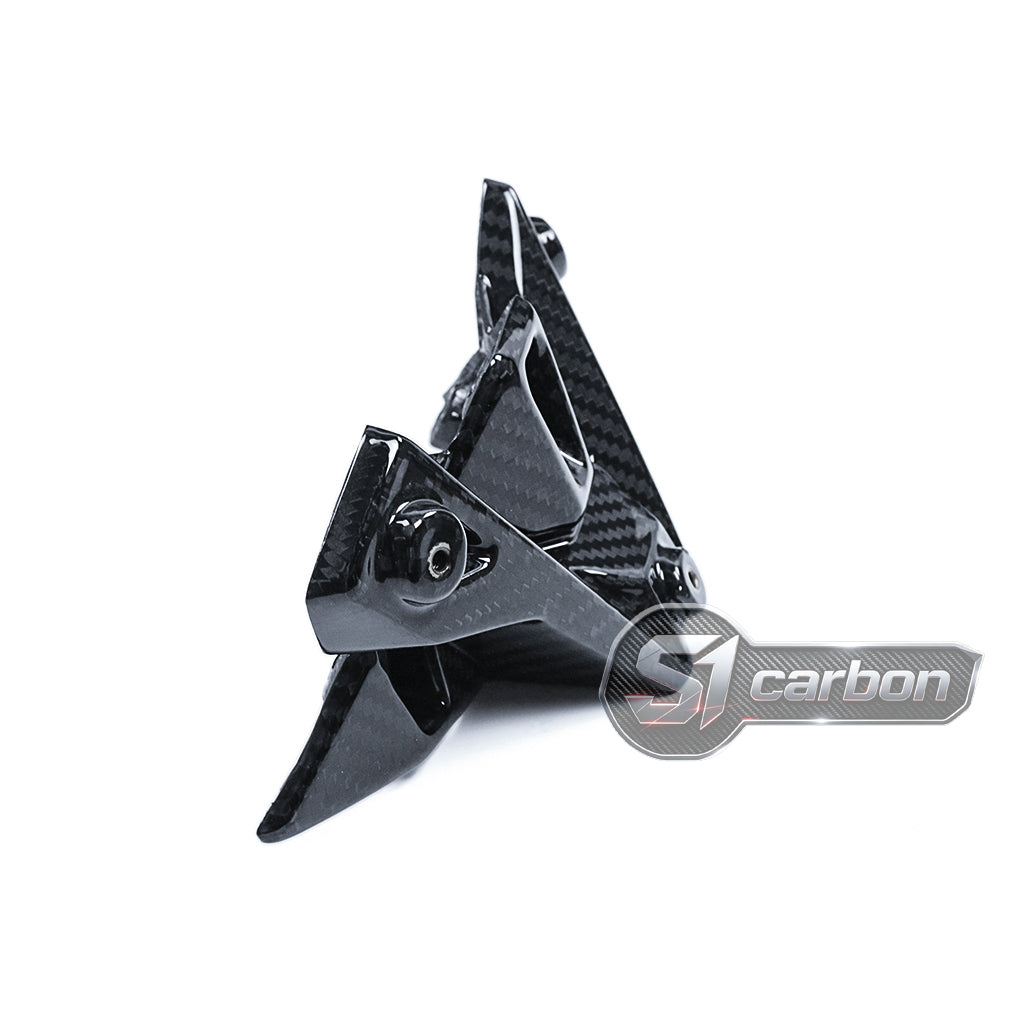 S1carbon BMW S1000R 2021-2024 Carbon Fiber Windscreen Holder – 100% Dry Carbon