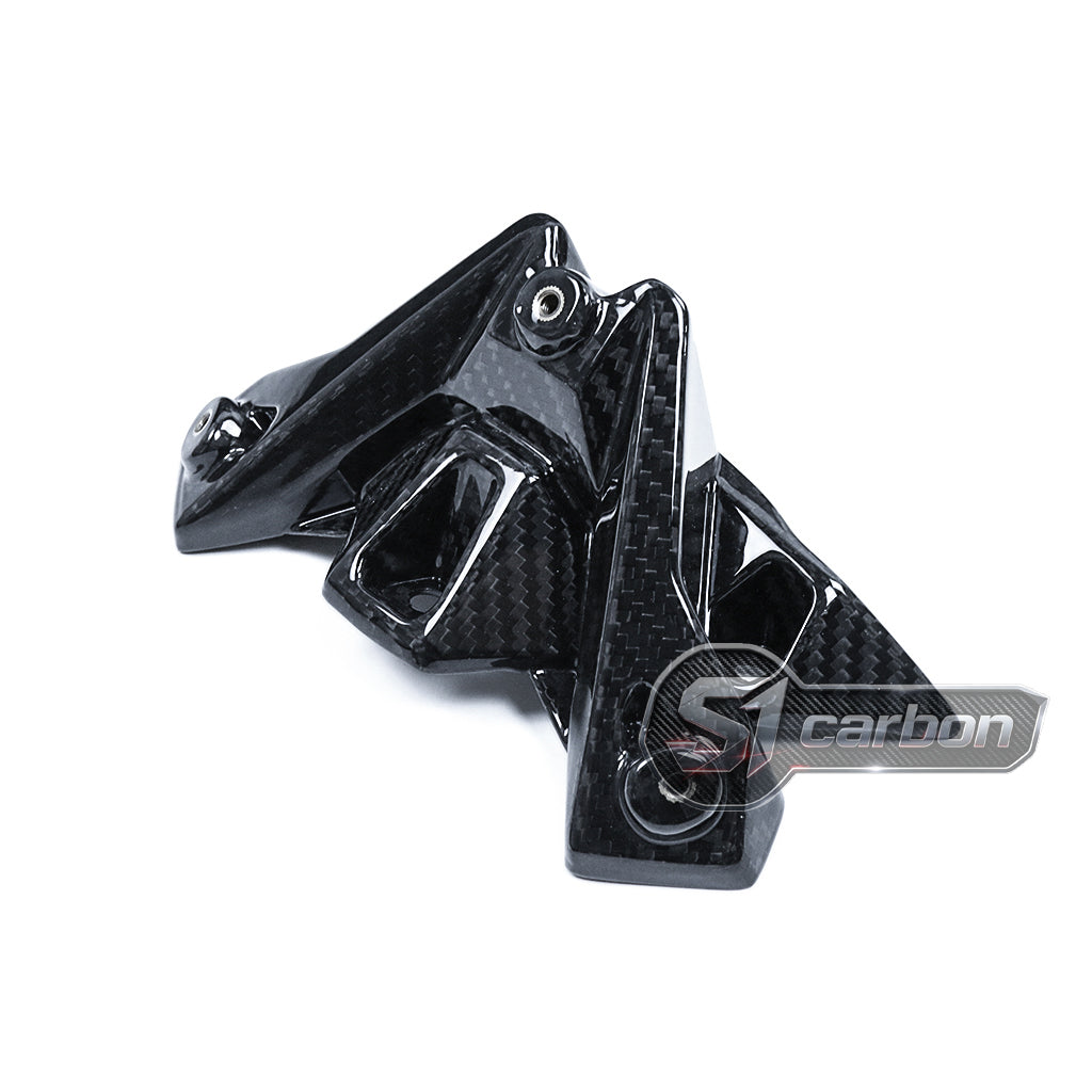 S1carbon BMW S1000R 2021-2024 Carbon Fiber Windscreen Holder – 100% Dry Carbon