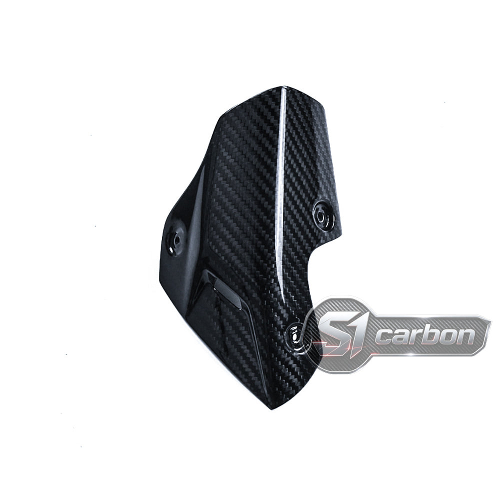 S1carbon BMW S1000R 2021-2026 Carbon Fiber Exhaust Cover – 100% Dry Carbon