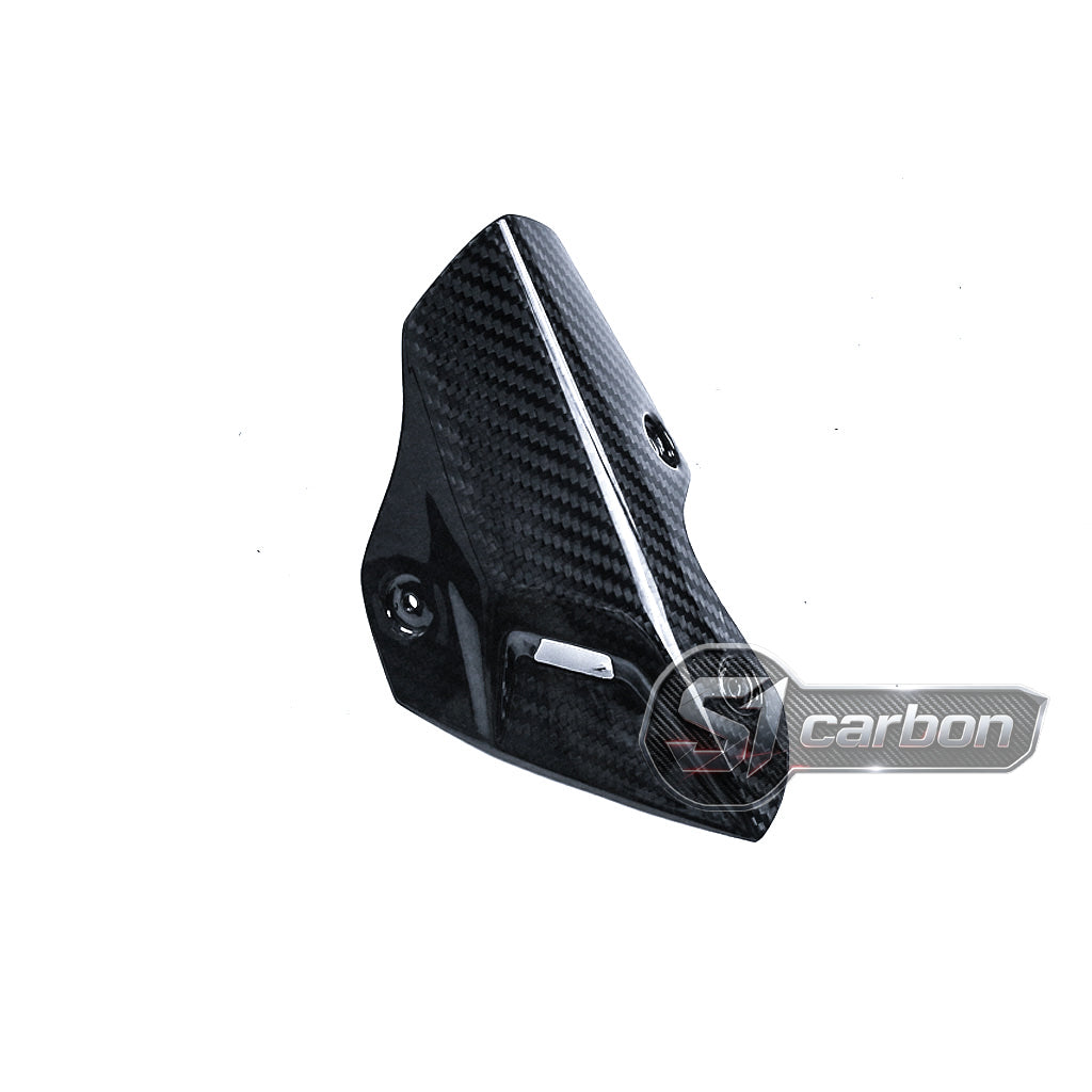 S1carbon BMW S1000R 2021-2026 Carbon Fiber Exhaust Cover – 100% Dry Carbon