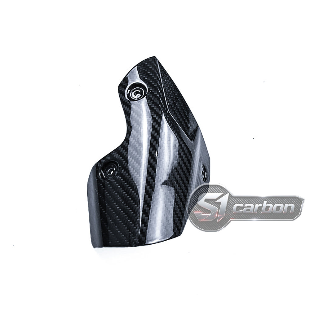 S1carbon BMW S1000R 2021-2026 Carbon Fiber Exhaust Cover – 100% Dry Carbon