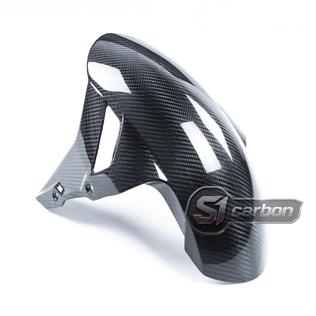 S1carbon BMW S1000R 2021-2026 Carbon Fiber Front Fender Hugger Mudguard – 100% Dry Carbon