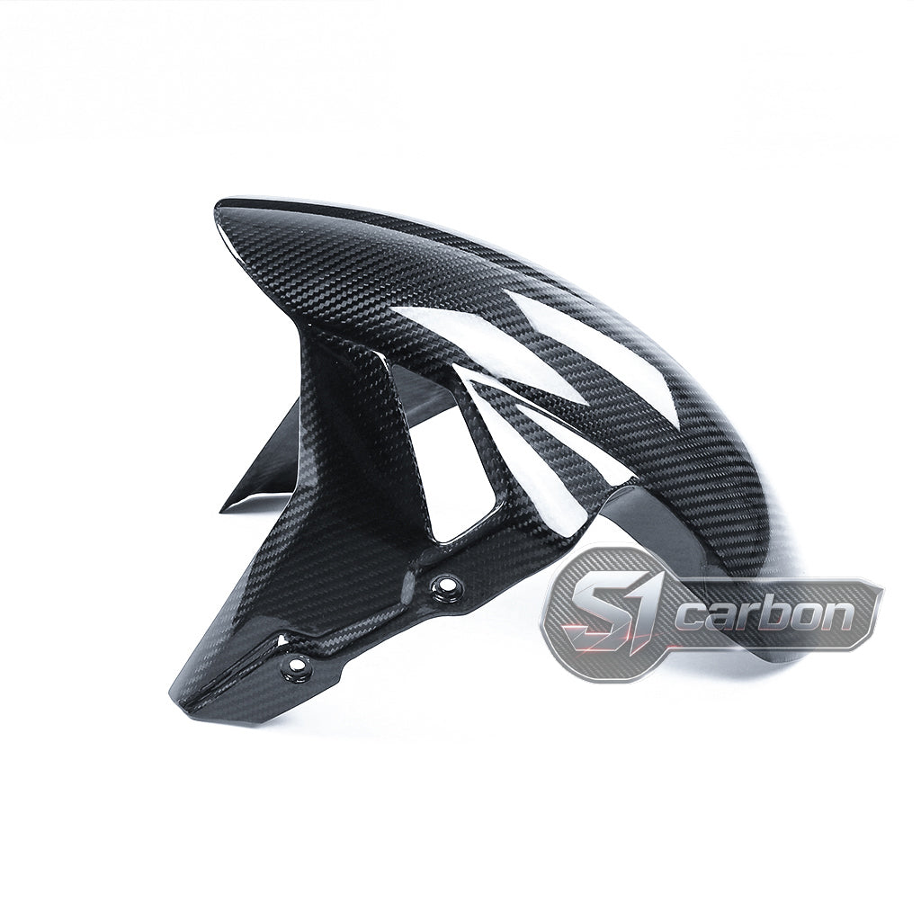 S1carbon BMW S1000R 2021-2026 Carbon Fiber Front Fender Hugger Mudguard – 100% Dry Carbon