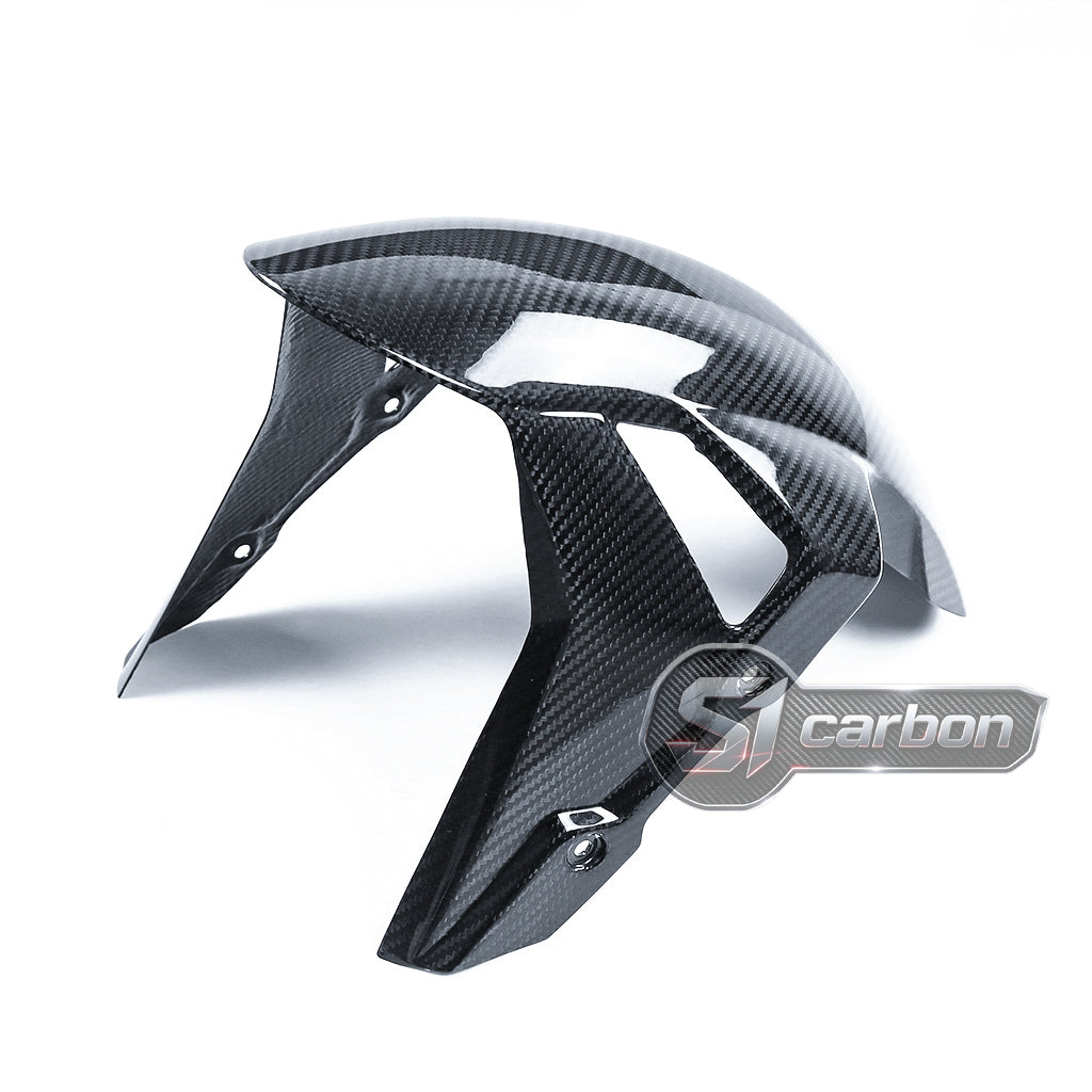 S1carbon BMW S1000R 2021-2026 Carbon Fiber Front Fender Hugger Mudguard – 100% Dry Carbon