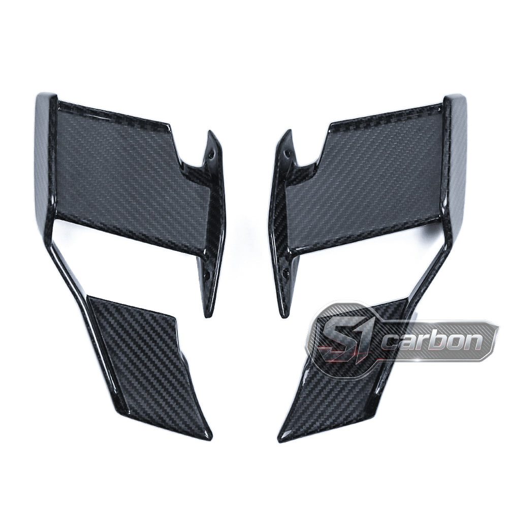 S1carbon BMW S1000R 2021-2026 Carbon Fiber Winglets – 100% Dry Carbon