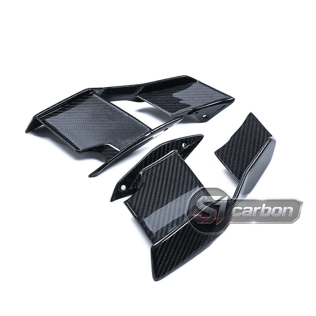 S1carbon BMW S1000R 2021-2026 Carbon Fiber Winglets – 100% Dry Carbon