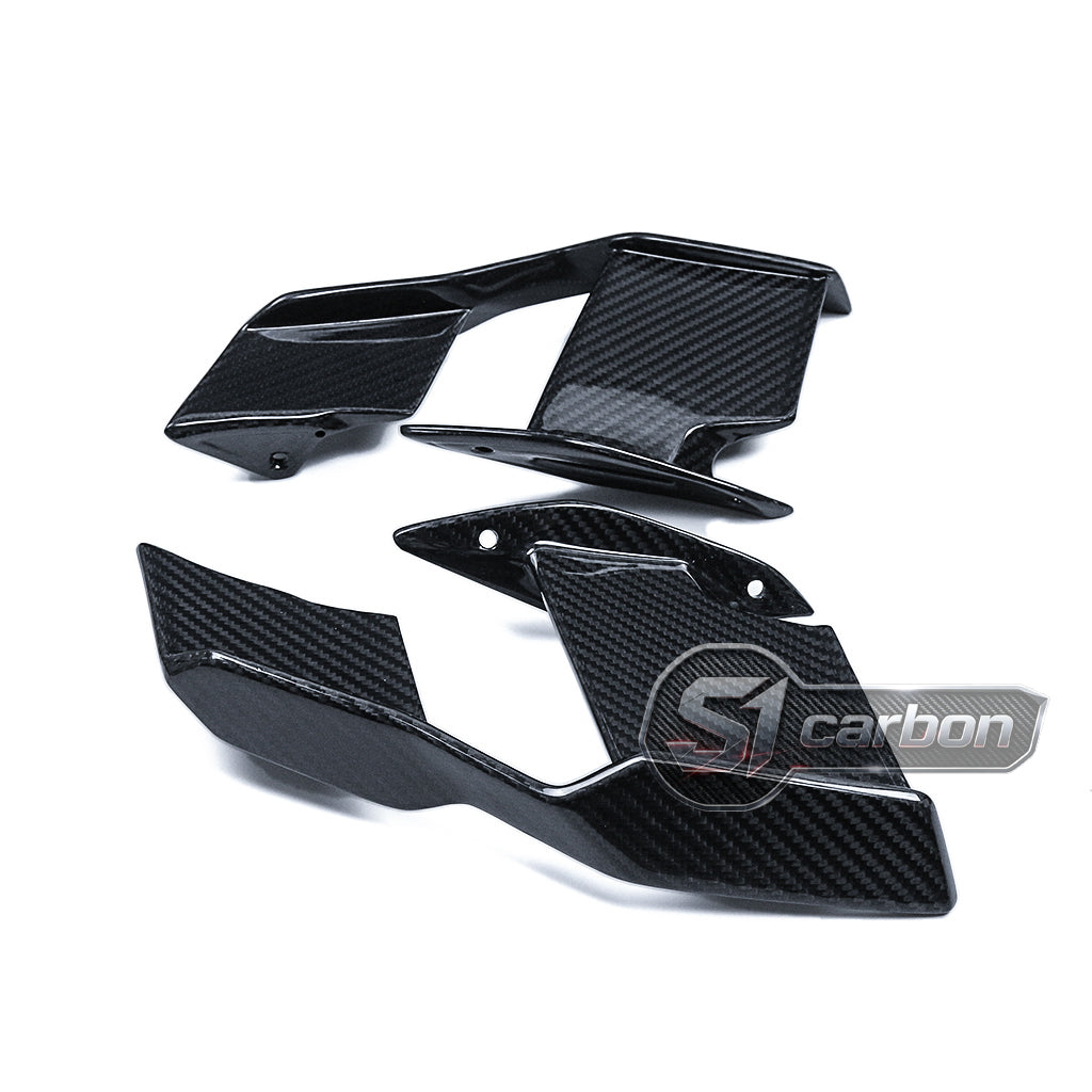 S1carbon BMW S1000R 2021-2026 Carbon Fiber Winglets – 100% Dry Carbon