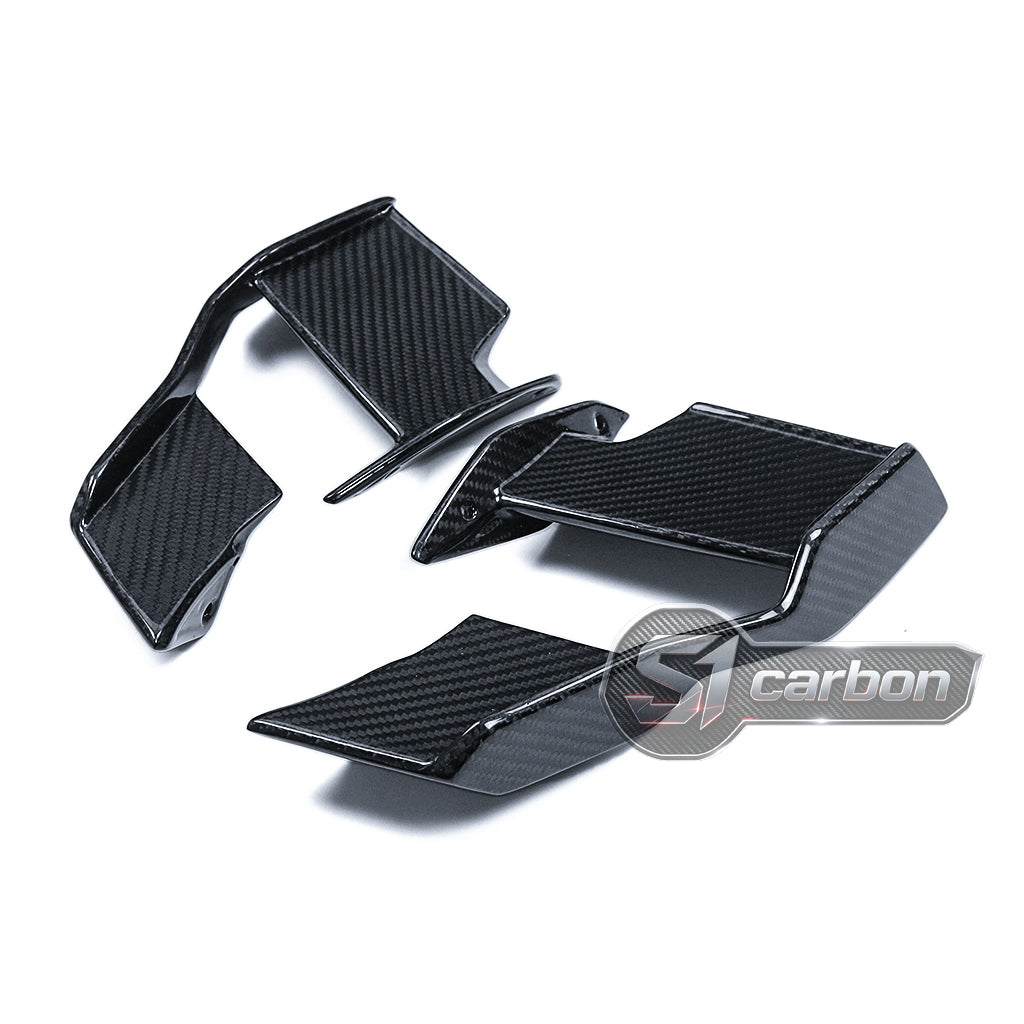 S1carbon BMW S1000R 2021-2026 Carbon Fiber Winglets – 100% Dry Carbon