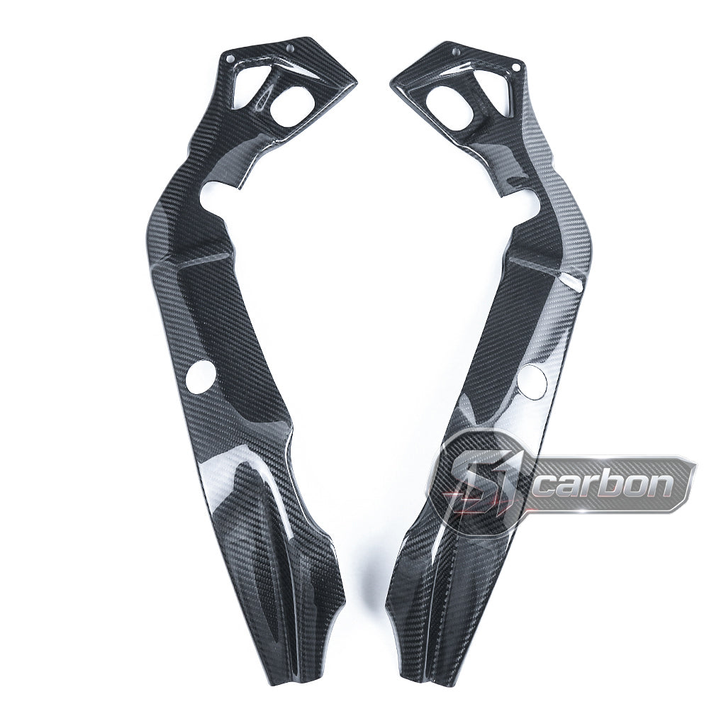 S1carbon BMW S1000RR 2015-2018 Carbon Fiber Frame Covers Protection – 100% Dry Carbon