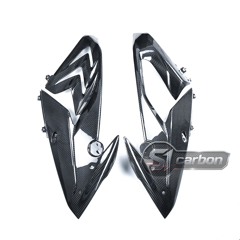 S1carbon BMW S1000RR 2015-2018 Carbon Fiber Side Fairing – 100% Dry Carbon