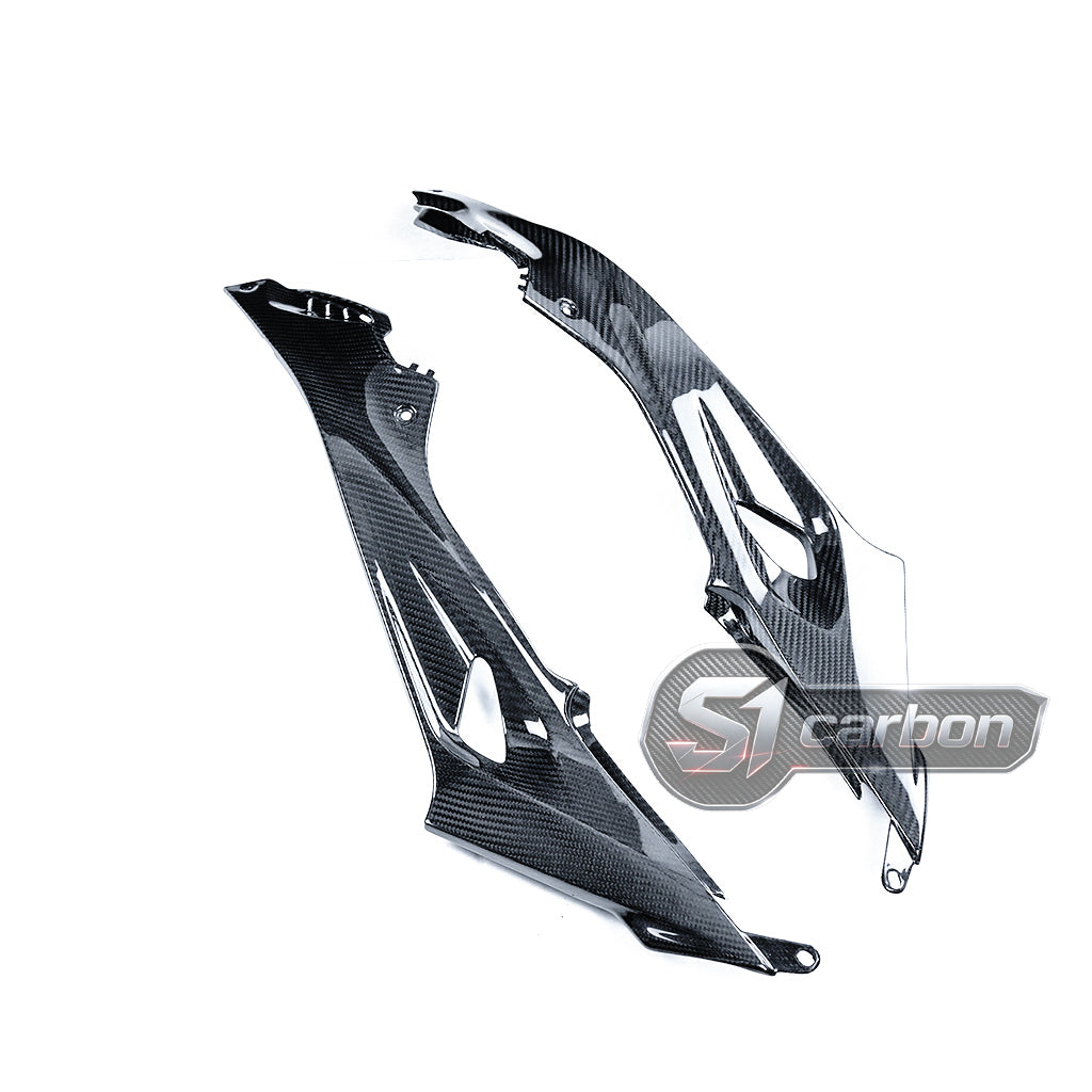 S1carbon BMW S1000RR 2015-2018 Carbon Fiber Tank Side Panels – 100% Dry Carbon