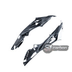 S1carbon BMW S1000RR 2015-2018 Carbon Fiber Tank Side Panels – 100% Dry Carbon