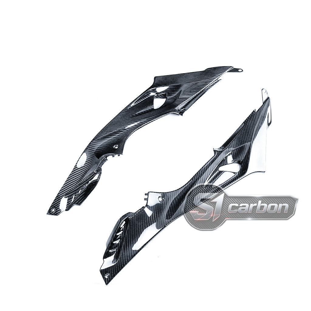S1carbon BMW S1000RR 2015-2018 Carbon Fiber Tank Side Panels – 100% Dry Carbon