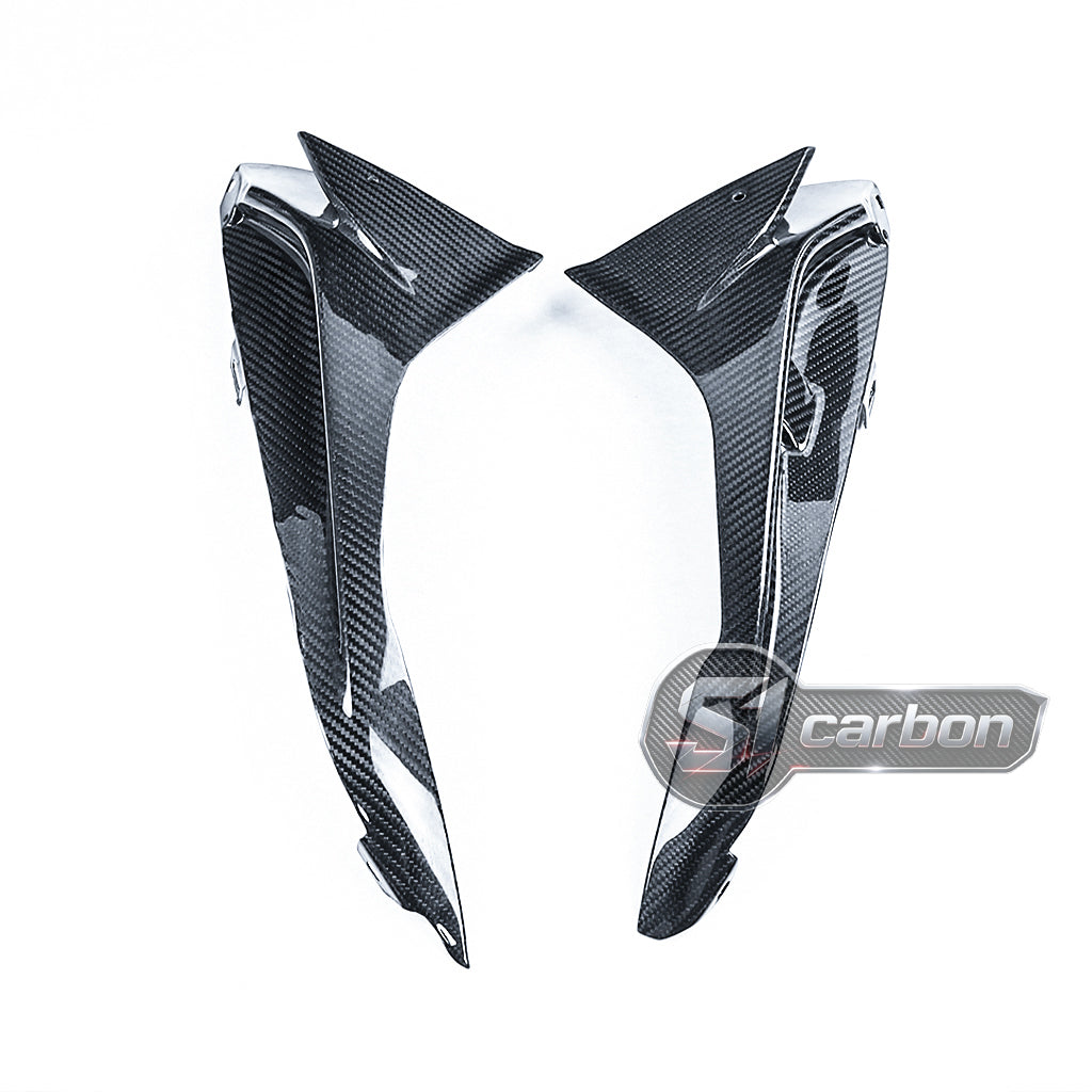 S1carbon BMW S1000RR 2015-2018 Carbon Fiber Upper Side Fairings – 100% Dry Carbon