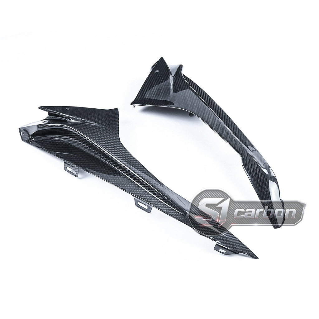 S1carbon BMW S1000RR 2015-2018 Carbon Fiber Upper Side Fairings – 100% Dry Carbon