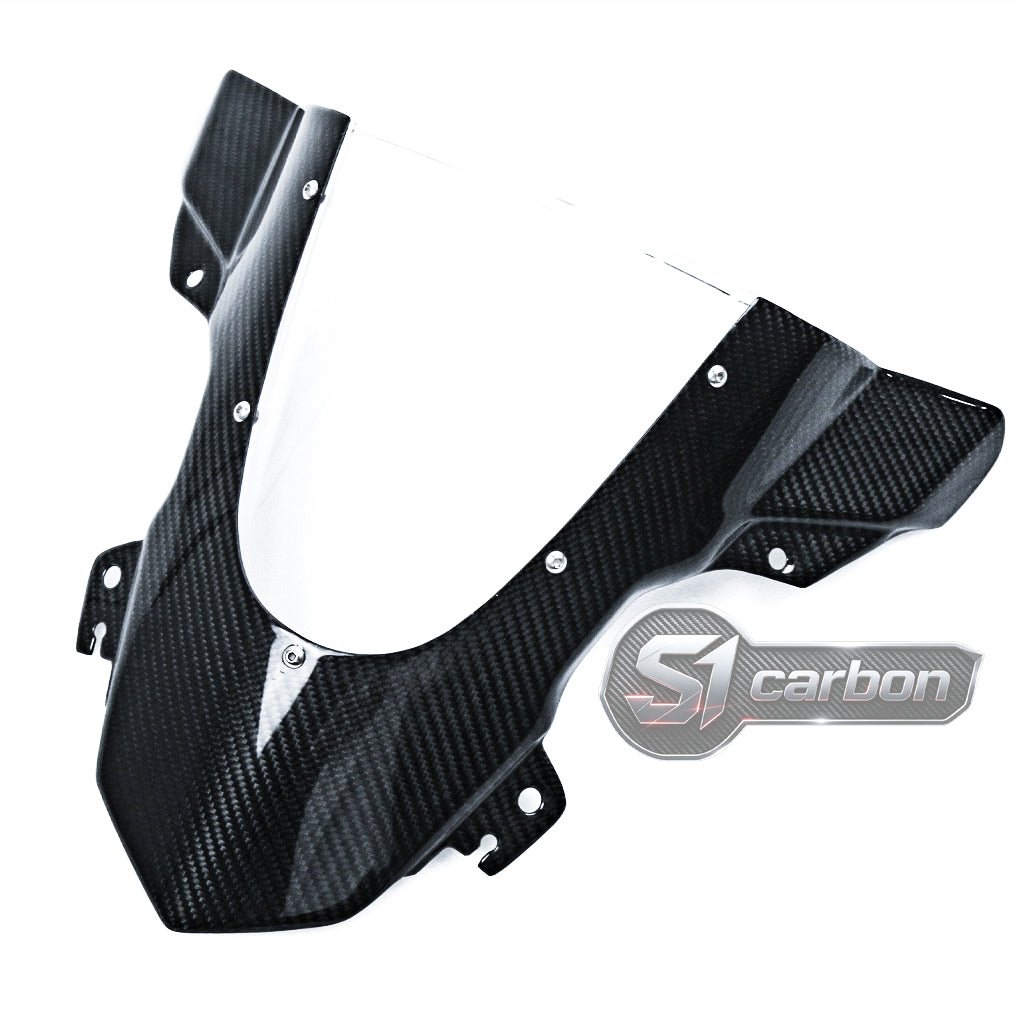 S1carbon BMW S1000RR 2015-2018 Carbon Fiber Windshield – 100% Dry Carbon