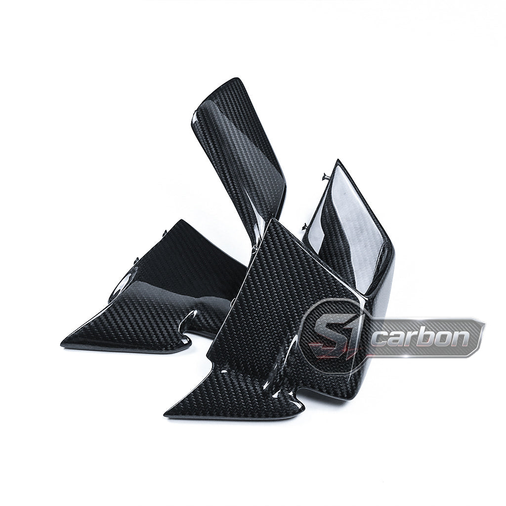 S1carbon BMW S1000RR 2019-2022 Carbon Fiber Winglets – 100% Dry Carbon
