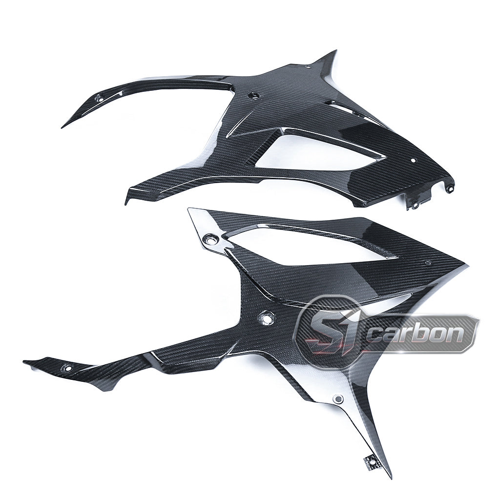 S1carbon BMW S1000RR 2019-2026 Carbon Fiber Lower Side Fairings – 100% Dry Carbon