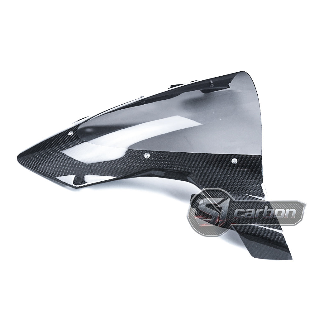 S1carbon BMW S1000RR 2019-2026 Carbon Fiber Windshield – 100% Dry Carbon