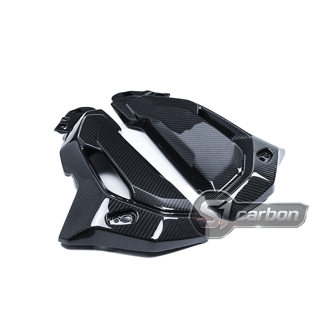 S1carbon BMW S1000XR 2021-2024 Carbon Fiber Radiator Cover – 100% Dry Carbon