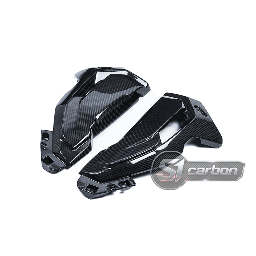 S1carbon BMW S1000XR 2021-2024 Carbon Fiber Radiator Cover – 100% Dry Carbon