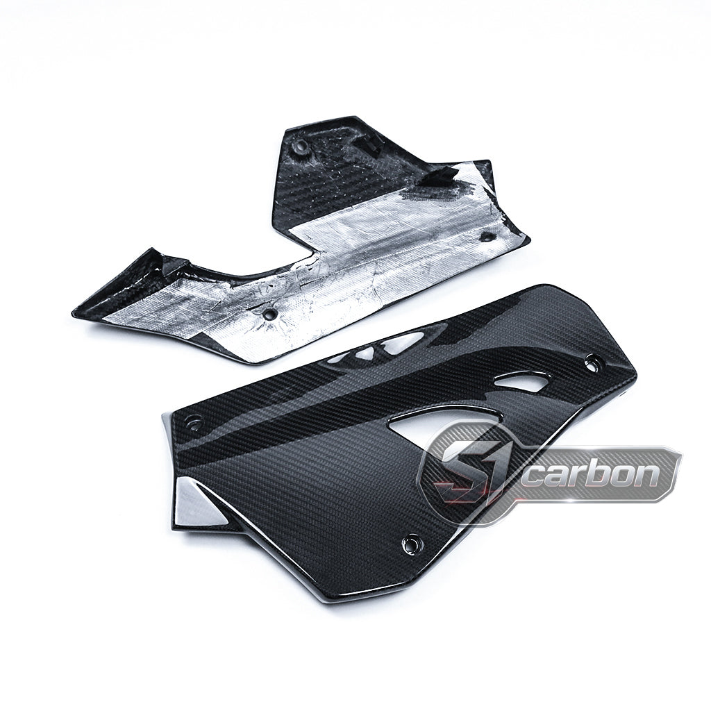 S1carbon BMW S1000XR 2021-2026 Carbon Fiber Belly Pan – 100% Dry Carbon