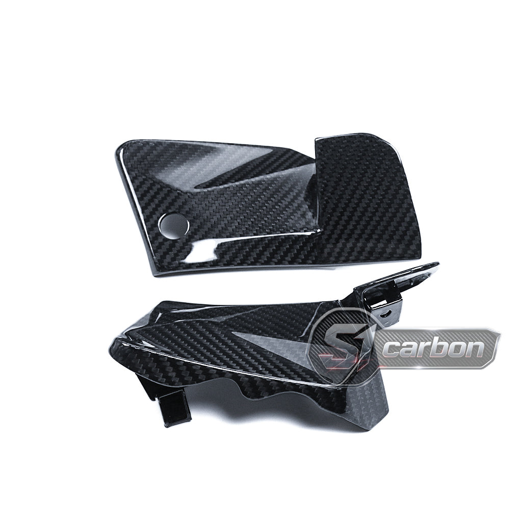 S1carbon BMW S1000XR 2021-2026 Carbon Fiber Dash Board Side Covers – 100% Dry Carbon