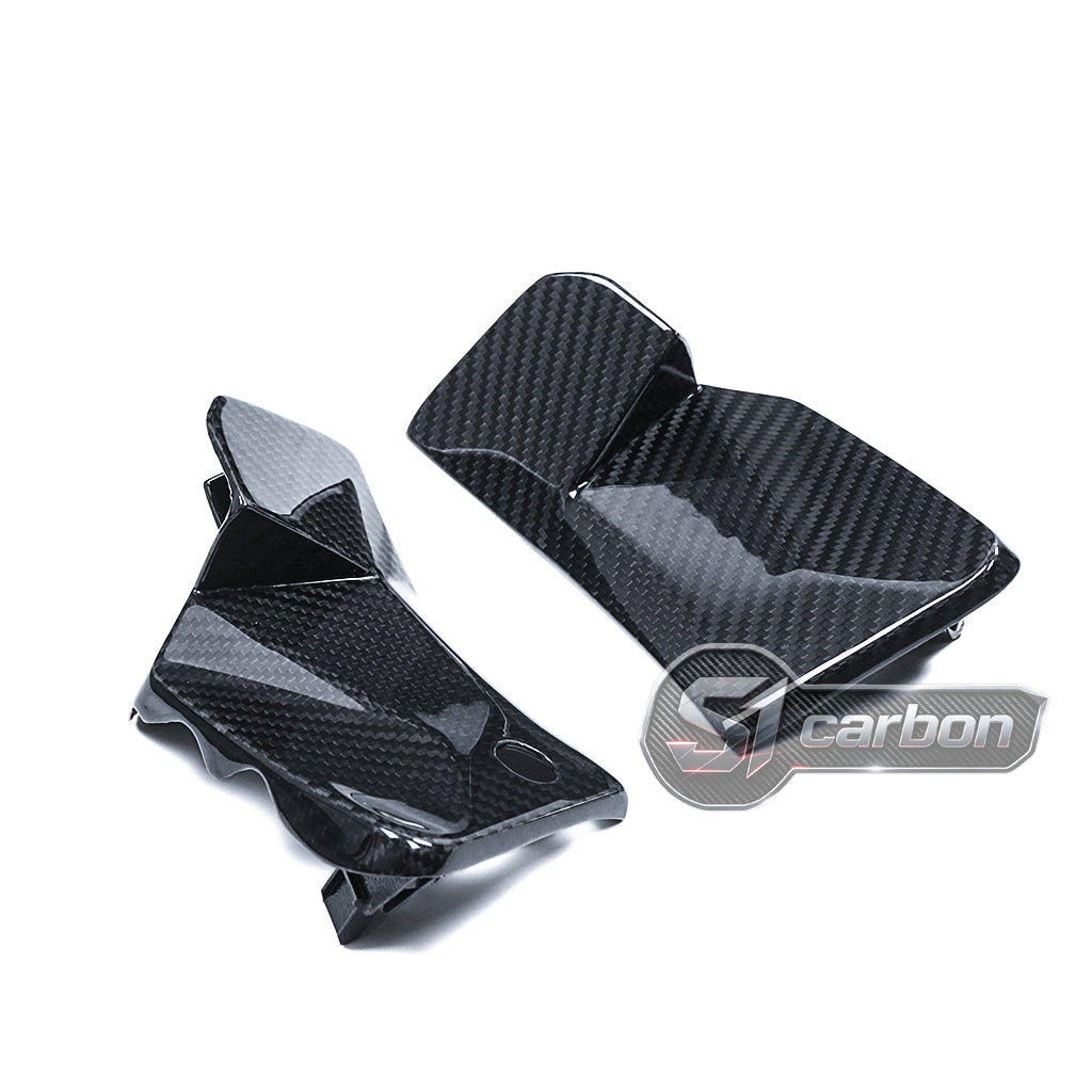S1carbon BMW S1000XR 2021-2026 Carbon Fiber Dash Board Side Covers – 100% Dry Carbon